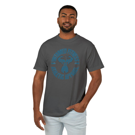 Unisex Heavyweight Fitness Tee - Durable Cotton for Athletic Wear